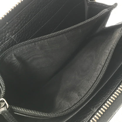 【中古品】【メンズ】 GUCCI グッチ ZIP AROUND LONG LEATHER WALLET 473928 ジップアラウンド ロングウォレット 長財布 181-261013-na-23-tagh カラー：ブラック 万代Net店