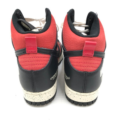 【中古品】【メンズ】 UNDERCOVER×NIKE アンダーカバー×ナイキ DUNK HIGH UBA SNEAKER DD9401-600 ダンク ハイ ユービーエー スニーカー 靴 160-261006-ty-02-tag サイズ：25.5cm/US7.5 カラー：レッド/ブラック/ホワイト 万代Net店
