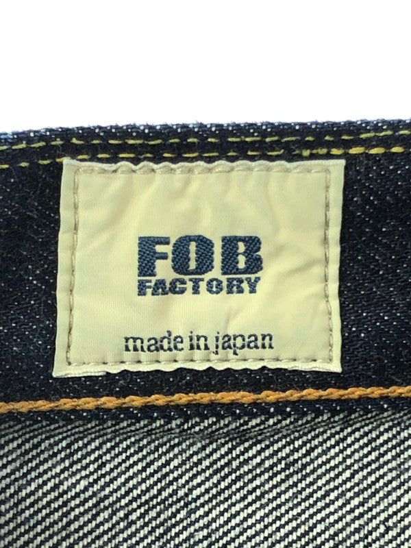 【中古品】【メンズ】 FOB FACTORY エフオービーファクトリー SELVEDGE DENIM PANTS F151-23 セルヴィッチ デニム パンツ ジーンズ ボトムス 156-261002-rt-16-tagh サイズ：W32L34 カラー：インディゴ 万代Net店