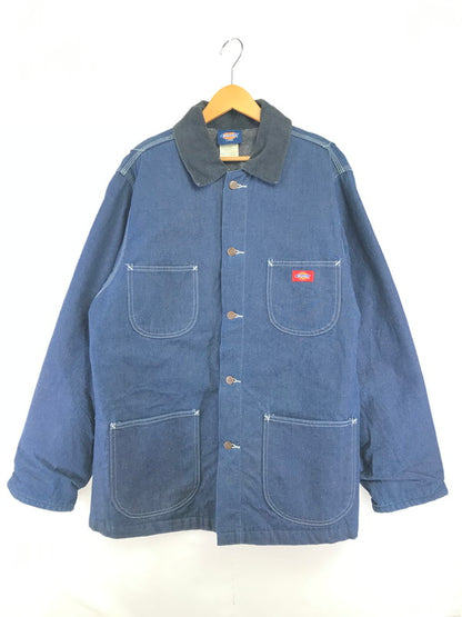 【中古品】【メンズ】 DICKIES ディッキーズ 00'S DENIM COVERALL W235574 2000年代 デニム カバーオール 146-261009-ty-14-tagh サイズ：L カラー：ブルー 万代Net店