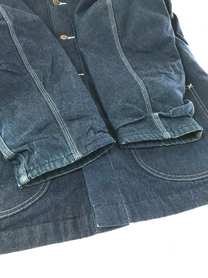 【中古品】【メンズ】 DICKIES ディッキーズ 00'S DENIM COVERALL W235574 2000年代 デニム カバーオール 146-261009-ty-14-tagh サイズ：L カラー：ブルー 万代Net店