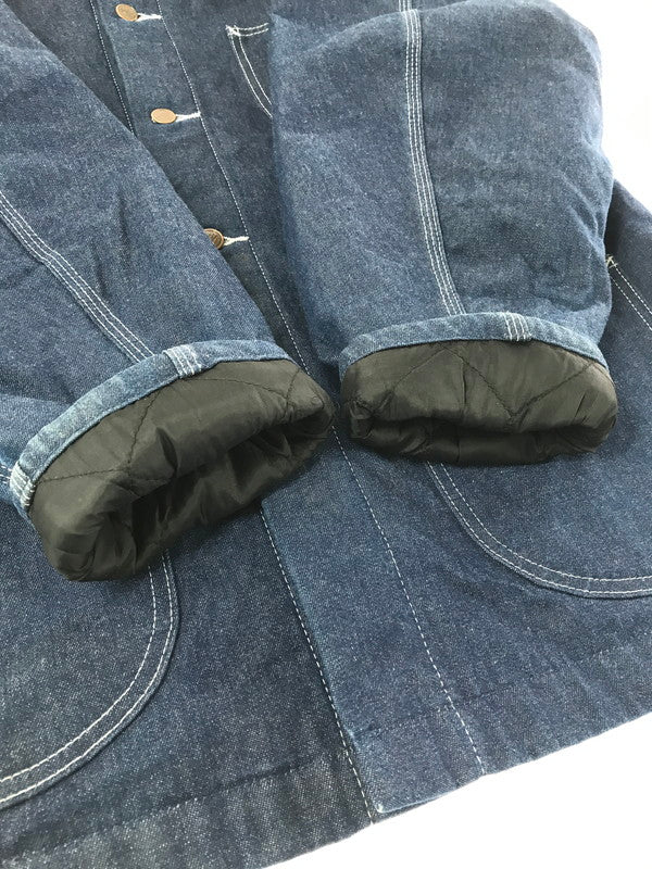 【中古品】【メンズ】 DICKIES ディッキーズ 00'S DENIM COVERALL W235574 2000年代 デニム カバーオール 146-261009-ty-14-tagh サイズ：L カラー：ブルー 万代Net店