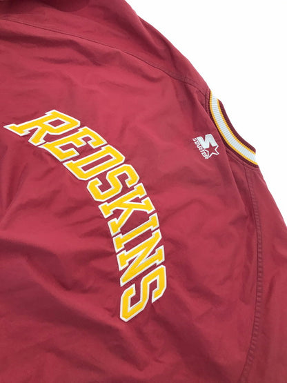 【中古品】【メンズ】 STARTER スターター REDSKINS NYLON PULL OVER レッドスキンズ ナイロン プルオーバー 146-261005-na-08-tagh サイズ：2XL カラー：レッド 万代Net店