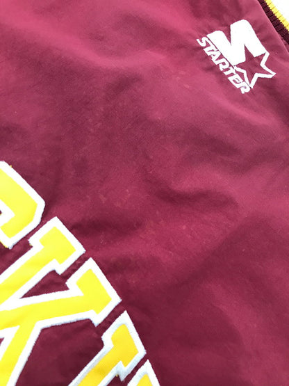 【中古品】【メンズ】 STARTER スターター REDSKINS NYLON PULL OVER レッドスキンズ ナイロン プルオーバー 146-261005-na-08-tagh サイズ：2XL カラー：レッド 万代Net店