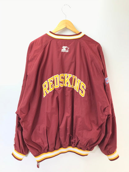 【中古品】【メンズ】 STARTER スターター REDSKINS NYLON PULL OVER レッドスキンズ ナイロン プルオーバー 146-261005-na-08-tagh サイズ：2XL カラー：レッド 万代Net店