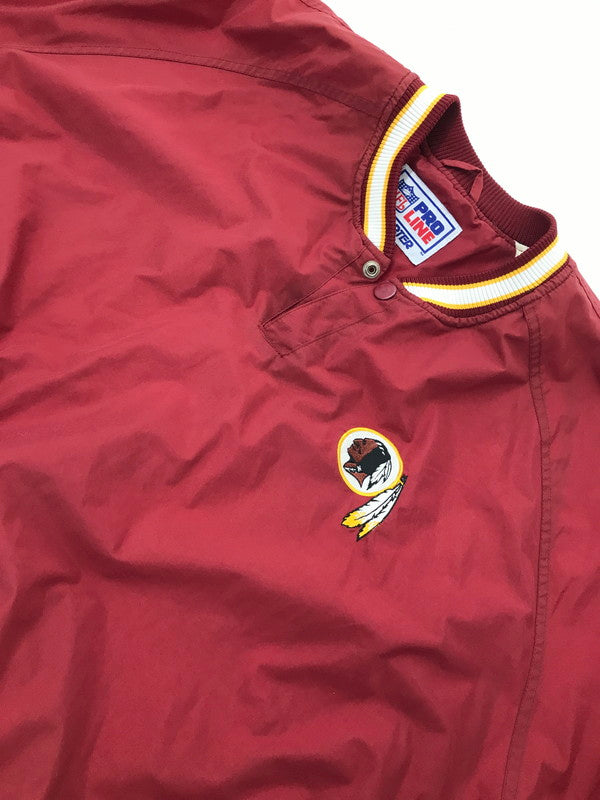 【中古品】【メンズ】 STARTER スターター REDSKINS NYLON PULL OVER レッドスキンズ ナイロン プルオーバー 146-261005-na-08-tagh サイズ：2XL カラー：レッド 万代Net店