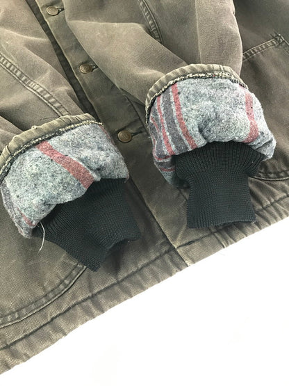 【中古品】【メンズ】 DICKIES ディッキーズ 90'S DUCK COVERALL 90年代 ダック カバーオール アウター 146-261009-ty-12-tagh サイズ：XL カラー：ブラウン 万代Net店