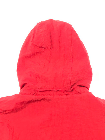 【中古品】【メンズ】 STARTER スターター CHACAGO BULLS HOODED NYLON JACKET シカゴ ブルズ フーデッド ナイロン ジャケット 146-261009-ty-13-tagh サイズ：L カラー：レッド 万代Net店