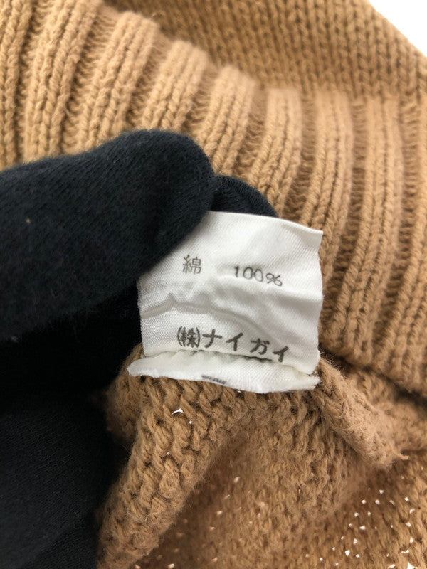 【中古品】【メンズ】 POLO RALPH LAUREN ポロ・ラルフローレン 90’S CREWNECK COTTON KNIT SWEATER クルーネック コットン ニット セーター 146-261003-na-08-tagh サイズ：LL カラー：ベージュ 万代Net店