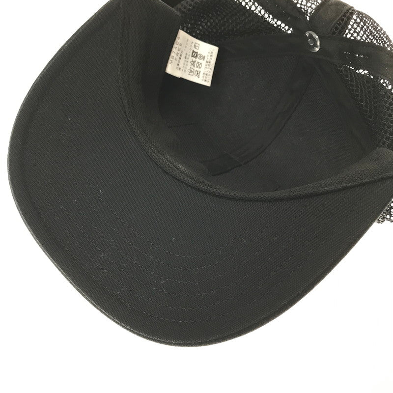 【中古品】【メンズ】 TWO FOR ONE トゥーフォーワン AREA241-TRUCKER CAP MB7404 エリア241 トラッカー キャップ 帽子 185-261023-ty-12-tagh サイズ：F カラー：ブラック 万代Net店