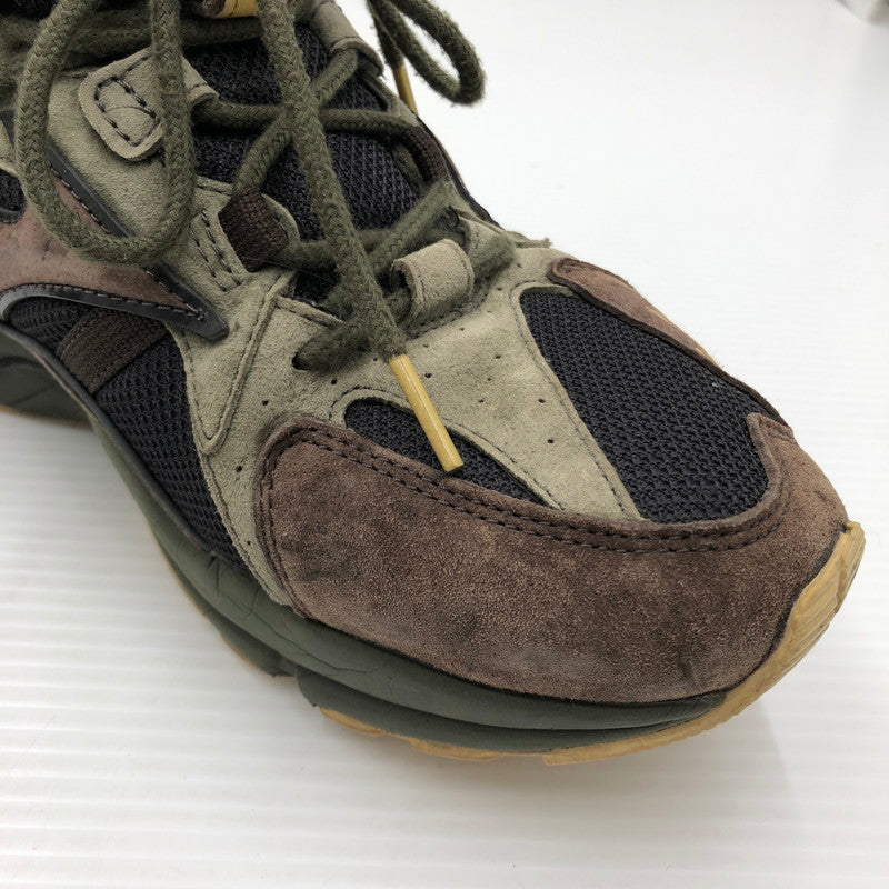 【中古品】【メンズ】 MIZUNO ミズノ WAVE RIDER 1 WILD NORDIC PACK SNEAKER D1GA193455 ウエーブライダー 1 ワイルド ノルディック パック スニーカー 靴 163-261006-ty-05-tag サイズ：29cm/US11 カラー：カーキ/ブラウン 万代Net店