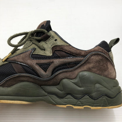 【中古品】【メンズ】 MIZUNO ミズノ WAVE RIDER 1 WILD NORDIC PACK SNEAKER D1GA193455 ウエーブライダー 1 ワイルド ノルディック パック スニーカー 靴 163-261006-ty-05-tag サイズ：29cm/US11 カラー：カーキ/ブラウン 万代Net店