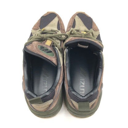 【中古品】【メンズ】 MIZUNO ミズノ WAVE RIDER 1 WILD NORDIC PACK SNEAKER D1GA193455 ウエーブライダー 1 ワイルド ノルディック パック スニーカー 靴 163-261006-ty-05-tag サイズ：29cm/US11 カラー：カーキ/ブラウン 万代Net店