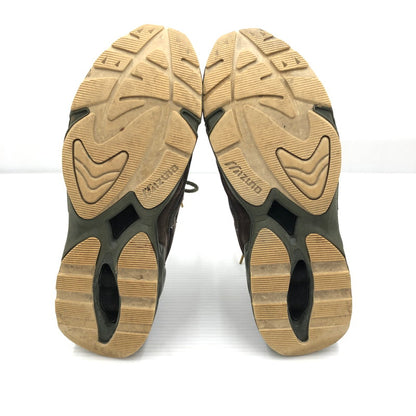 【中古品】【メンズ】 MIZUNO ミズノ WAVE RIDER 1 WILD NORDIC PACK SNEAKER D1GA193455 ウエーブライダー 1 ワイルド ノルディック パック スニーカー 靴 163-261006-ty-05-tag サイズ：29cm/US11 カラー：カーキ/ブラウン 万代Net店