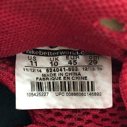 【中古品】【メンズ】 NIKE ナイキ AIR FOAMPOSITE PRO 624041-603 エア フォーム ポジット プロ スニーカー 靴 162-261005-na-48-tagh サイズ：29cm US 11 カラー：GYM RED/GYM RED-BLACK 万代Net店