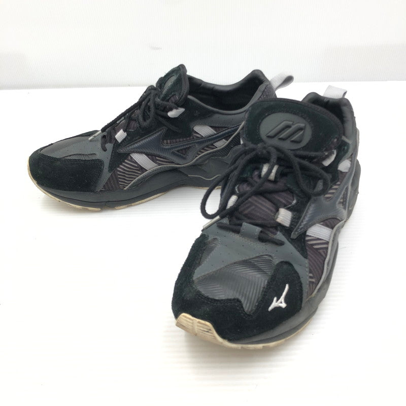【中古品】【メンズ】 MIZUNO ミズノ WAVE RIDER 1 URBAN CAMO PACK SNEAKER D1GA193009 ウエーブ ライダー 1 アーバン カモ パック スニーカー 靴 163-261006-ty-07-tag サイズ：29cm/US11 カラー：ブラック 万代Net店