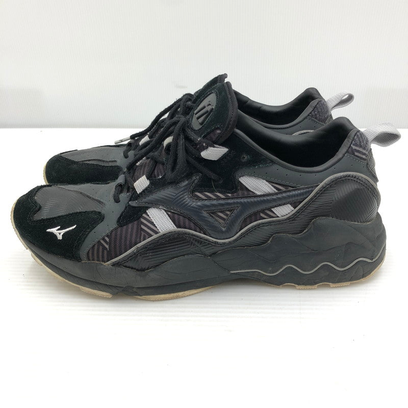 【中古品】【メンズ】 MIZUNO ミズノ WAVE RIDER 1 URBAN CAMO PACK SNEAKER D1GA193009 ウエーブ ライダー 1 アーバン カモ パック スニーカー 靴 163-261006-ty-07-tag サイズ：29cm/US11 カラー：ブラック 万代Net店