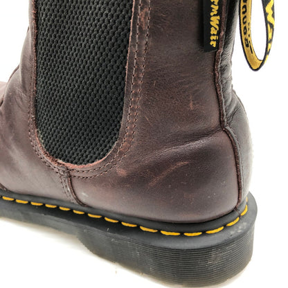 【中古品】【メンズ】 DR.MARTENS ドクターマーチン WARMWAIR SIDE GORE BOOT 27821 ウォームウェアー サイド ゴア ブーツ 靴 164-261006-ty-14-tag サイズ：UK10/US11 カラー：ブラウン 万代Net店
