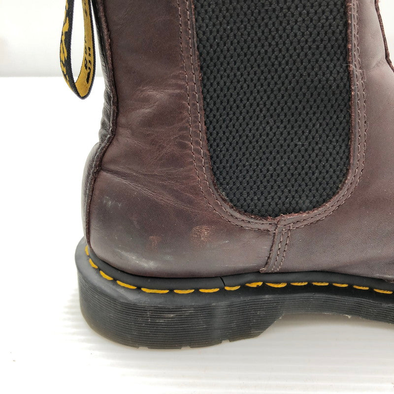 【中古品】【メンズ】 DR.MARTENS ドクターマーチン WARMWAIR SIDE GORE BOOT 27821 ウォームウェアー サイド ゴア ブーツ 靴 164-261006-ty-14-tag サイズ：UK10/US11 カラー：ブラウン 万代Net店