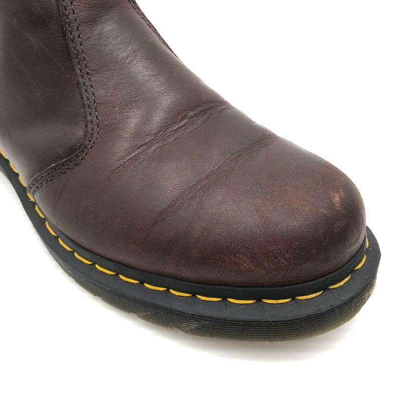 【中古品】【メンズ】 DR.MARTENS ドクターマーチン WARMWAIR SIDE GORE BOOT 27821 ウォームウェアー サイド ゴア ブーツ 靴 164-261006-ty-14-tag サイズ：UK10/US11 カラー：ブラウン 万代Net店
