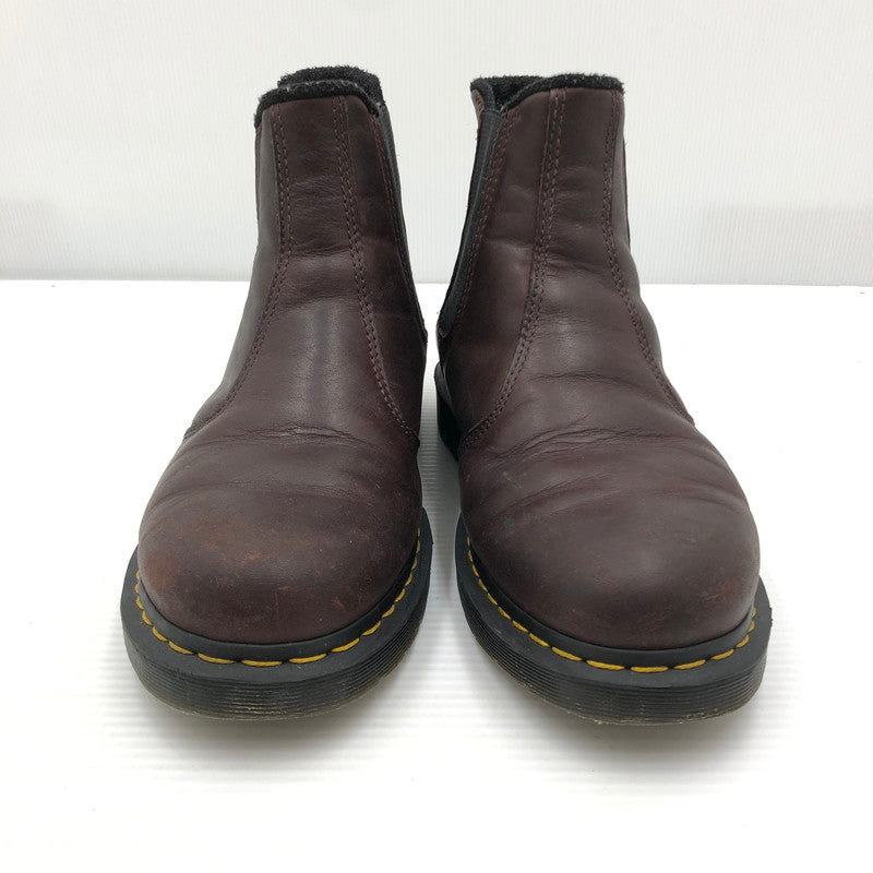 【中古品】【メンズ】 DR.MARTENS ドクターマーチン WARMWAIR SIDE GORE BOOT 27821 ウォームウェアー サイド ゴア ブーツ 靴 164-261006-ty-14-tag サイズ：UK10/US11 カラー：ブラウン 万代Net店