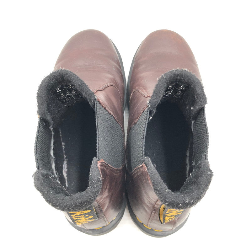【中古品】【メンズ】 DR.MARTENS ドクターマーチン WARMWAIR SIDE GORE BOOT 27821 ウォームウェアー サイド ゴア ブーツ 靴 164-261006-ty-14-tag サイズ：UK10/US11 カラー：ブラウン 万代Net店