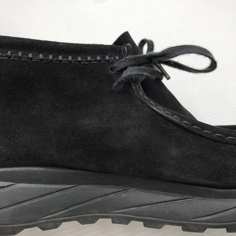 【中古品】【メンズ】 CLARKS クラークス WALLABEE EDEN 26179150 ワラビー エデン 靴 164-261006-ty-08-tag サイズ：UK10Ｇ/US11 カラー：ブラック 万代Net店