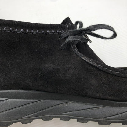【中古品】【メンズ】 CLARKS クラークス WALLABEE EDEN 26179150 ワラビー エデン 靴 164-261006-ty-08-tag サイズ：UK10Ｇ/US11 カラー：ブラック 万代Net店
