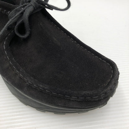 【中古品】【メンズ】 CLARKS クラークス WALLABEE EDEN 26179150 ワラビー エデン 靴 164-261006-ty-08-tag サイズ：UK10Ｇ/US11 カラー：ブラック 万代Net店