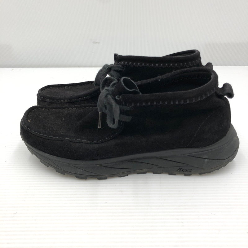 【中古品】【メンズ】 CLARKS クラークス WALLABEE EDEN 26179150 ワラビー エデン 靴 164-261006-ty-08-tag サイズ：UK10Ｇ/US11 カラー：ブラック 万代Net店