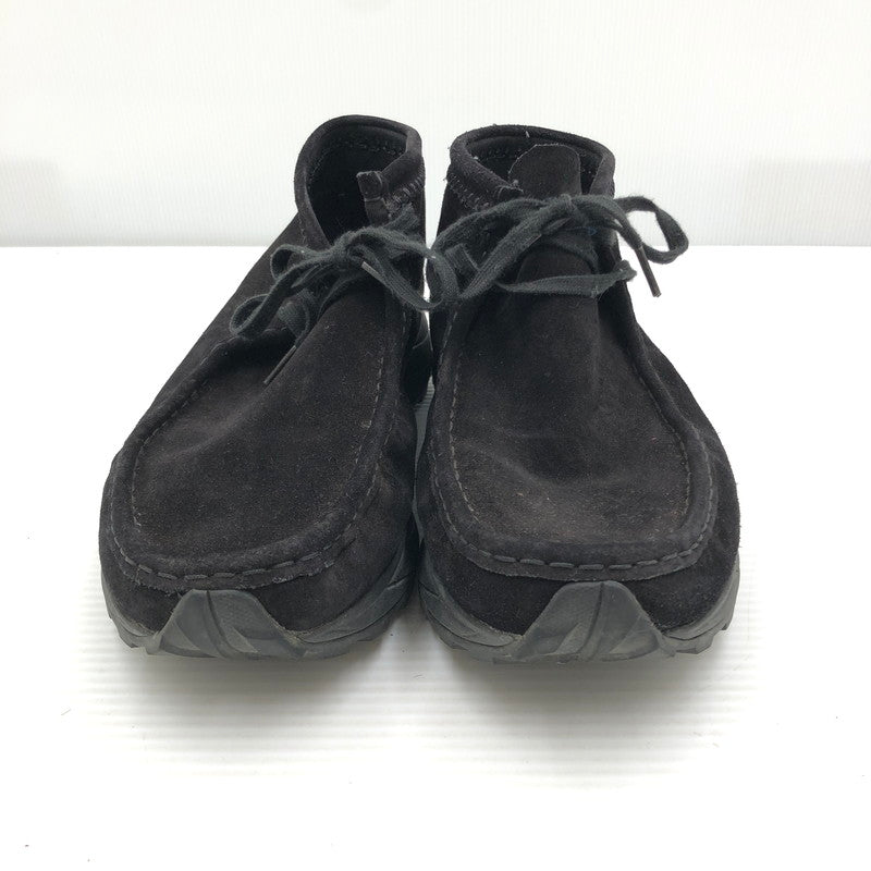 【中古品】【メンズ】 CLARKS クラークス WALLABEE EDEN 26179150 ワラビー エデン 靴 164-261006-ty-08-tag サイズ：UK10Ｇ/US11 カラー：ブラック 万代Net店