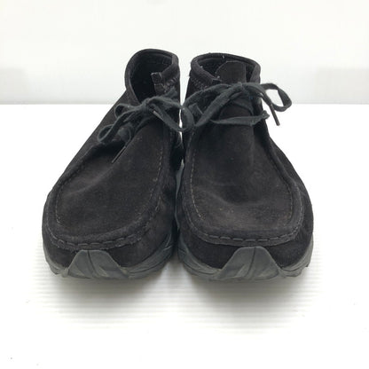 【中古品】【メンズ】 CLARKS クラークス WALLABEE EDEN 26179150 ワラビー エデン 靴 164-261006-ty-08-tag サイズ：UK10Ｇ/US11 カラー：ブラック 万代Net店