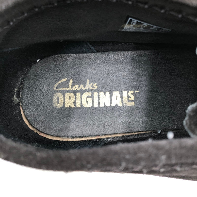 【中古品】【メンズ】 CLARKS クラークス WALLABEE EDEN 26179150 ワラビー エデン 靴 164-261006-ty-08-tag サイズ：UK10Ｇ/US11 カラー：ブラック 万代Net店