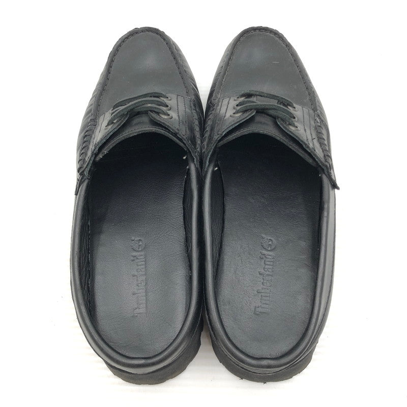 【中古品】【メンズ】 TIMBERLAND ティンバーランド 3 EYE VIBRAM SOLE MULE TB0A6ETDW02 スリーアイ ビブラム ソール ミュール 靴 164-261006-ty-15-tag サイズ：28cm/US10 カラー：ブラック 万代Net店