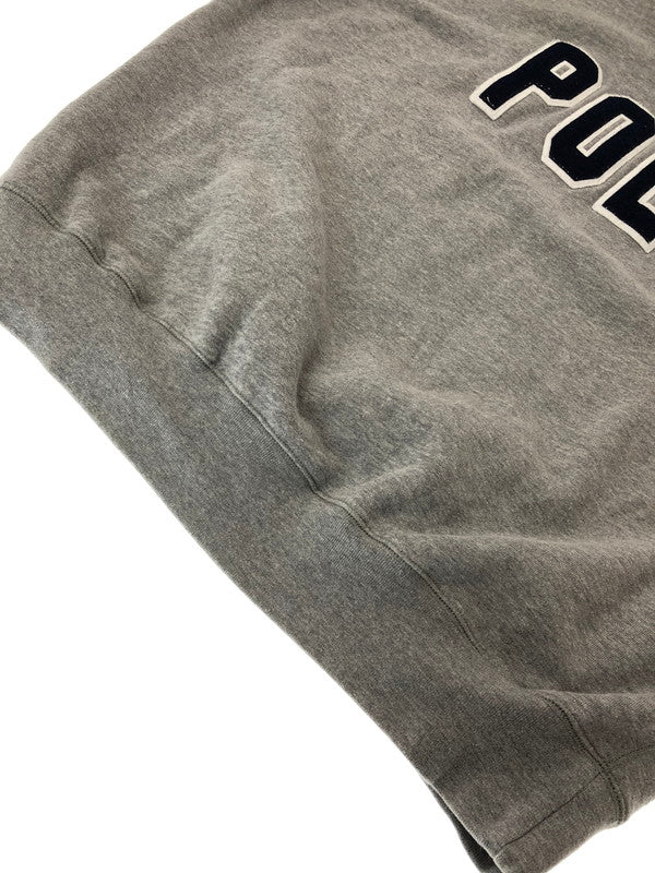 【中古品】【メンズ】 POLO RALPH LAUREN ポロ・ラルフローレン BIG LOGO WAPPEN SWEAT ビッグ ロゴ スウェット 146-261003-na-07-tagh サイズ：XL カラー：グレー 万代Net店