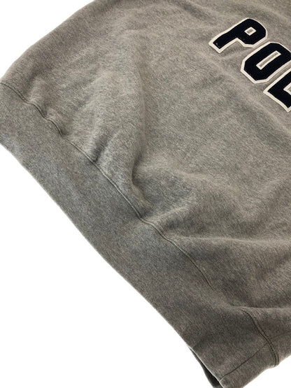 【中古品】【メンズ】 POLO RALPH LAUREN ポロ・ラルフローレン BIG LOGO WAPPEN SWEAT ビッグ ロゴ スウェット 146-261003-na-07-tagh サイズ：XL カラー：グレー 万代Net店