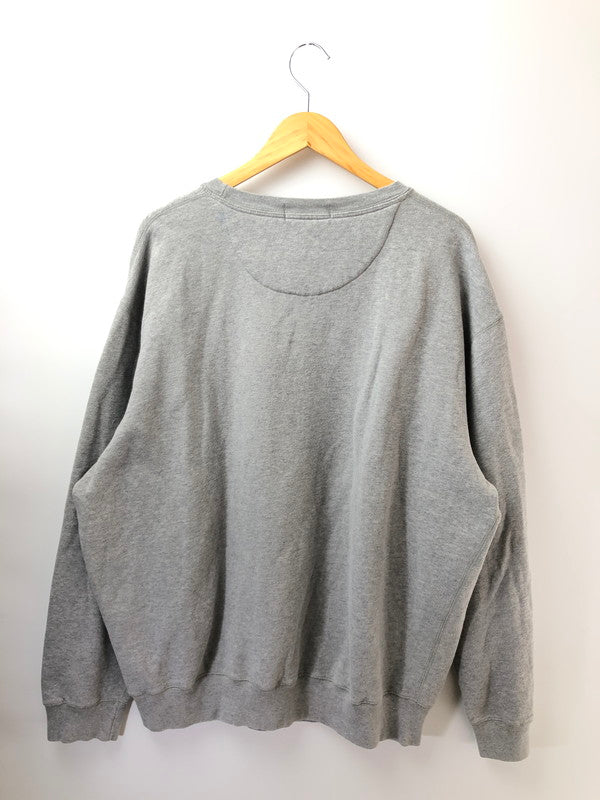 【中古品】【メンズ】 POLO RALPH LAUREN ポロ・ラルフローレン BIG LOGO WAPPEN SWEAT ビッグ ロゴ スウェット 146-261003-na-07-tagh サイズ：XL カラー：グレー 万代Net店