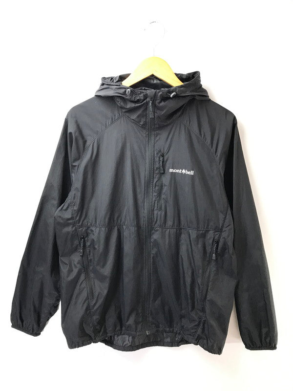 【中古品】【メンズ】 MONT-BELL モンベル WIND BLAST HOODED JACKET 1103322 ウインド ブラスト パーカー ナイロンジャケット ライトアウター 144-261005-na-09-tagh サイズ：M カラー：ブラック 万代Net店