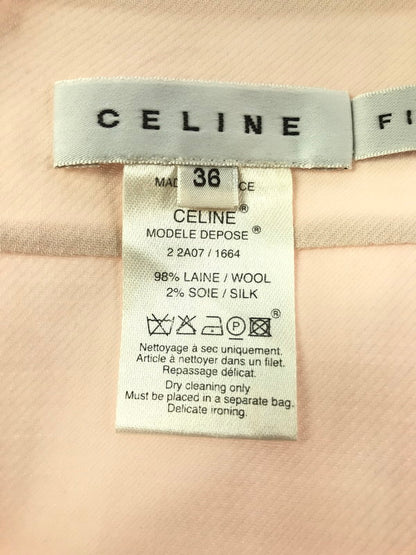 【中古品】【レディース】 CELINE セリーヌ 2 2A07 1664 DRESS SCART "PINK" 171-261014-na-11-tagh サイズ：36 カラー：ピンク系 万代Net店