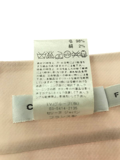【中古品】【レディース】 CELINE セリーヌ 2 2A07 1664 DRESS SCART "PINK" 171-261014-na-11-tagh サイズ：36 カラー：ピンク系 万代Net店