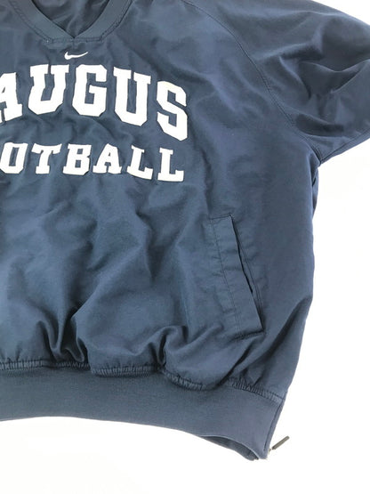 【中古品】【メンズ】 NIKE TEAM ナイキ チーム SAUGUS NYLON PULL OVER 243397 ソーガス ナイロン プルオーバー 146-261009-ty-11-tagh サイズ：XL カラー：ネイビー 万代Net店