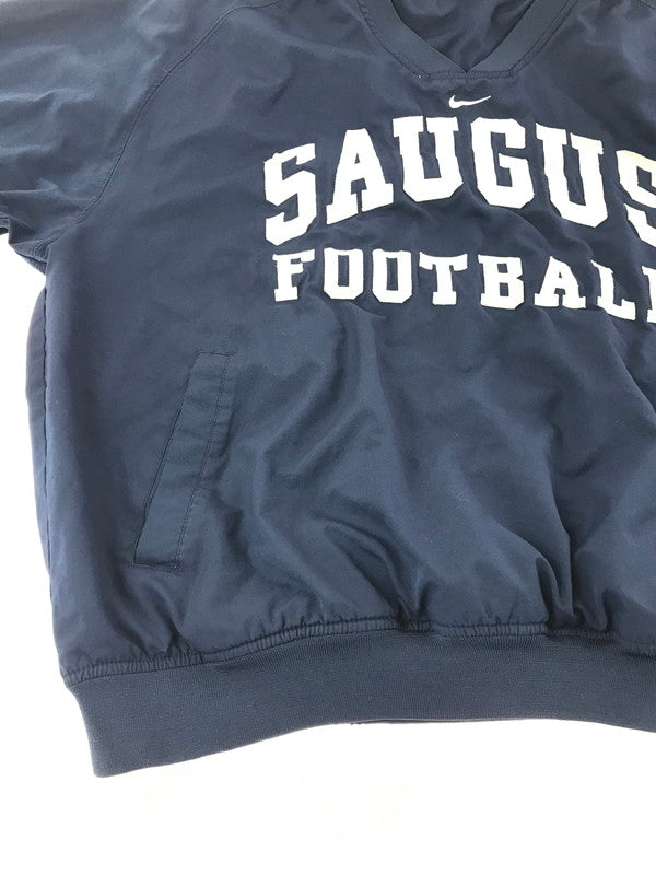 【中古品】【メンズ】 NIKE TEAM ナイキ チーム SAUGUS NYLON PULL OVER 243397 ソーガス ナイロン プルオーバー 146-261009-ty-11-tagh サイズ：XL カラー：ネイビー 万代Net店