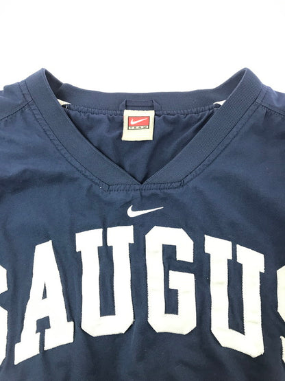 【中古品】【メンズ】 NIKE TEAM ナイキ チーム SAUGUS NYLON PULL OVER 243397 ソーガス ナイロン プルオーバー 146-261009-ty-11-tagh サイズ：XL カラー：ネイビー 万代Net店