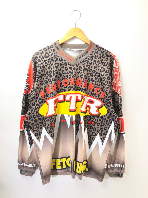 【中古品】【メンズ】 FETCH フェチ L/S LEOPARD RACING JERSEY FC23S215KHL レオパード レーシング ジャージ 142-261003-na-03-tagh サイズ：L カラー：マルチカラー 万代Net店