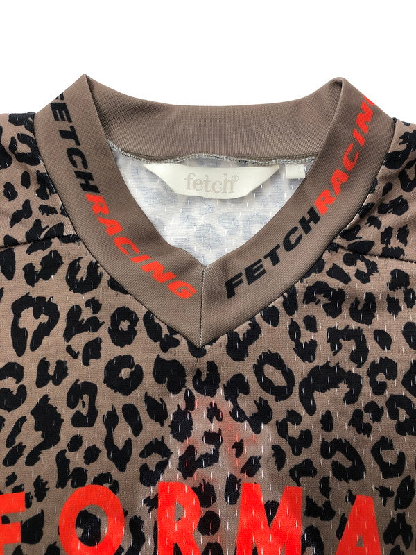 【中古品】【メンズ】 FETCH フェチ L/S LEOPARD RACING JERSEY FC23S215KHL レオパード レーシング ジャージ 142-261003-na-03-tagh サイズ：L カラー：マルチカラー 万代Net店