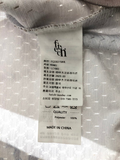 【中古品】【メンズ】 FETCH フェチ L/S LEOPARD RACING JERSEY FC23S215KHL レオパード レーシング ジャージ 142-261003-na-03-tagh サイズ：L カラー：マルチカラー 万代Net店
