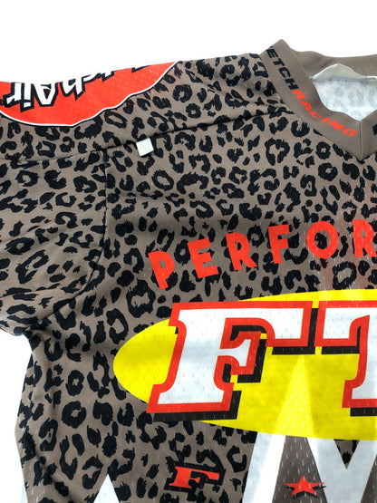 【中古品】【メンズ】 FETCH フェチ L/S LEOPARD RACING JERSEY FC23S215KHL レオパード レーシング ジャージ 142-261003-na-03-tagh サイズ：L カラー：マルチカラー 万代Net店