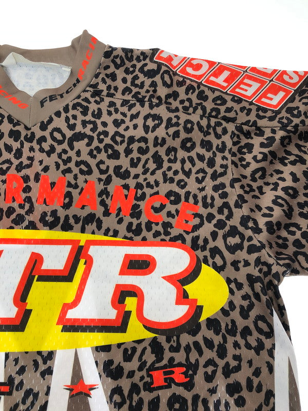 【中古品】【メンズ】 FETCH フェチ L/S LEOPARD RACING JERSEY FC23S215KHL レオパード レーシング ジャージ 142-261003-na-03-tagh サイズ：L カラー：マルチカラー 万代Net店