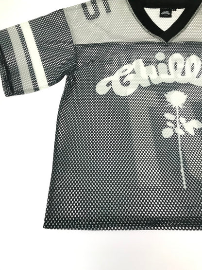 【中古品】【メンズ】 CHILLIN' チリン FOOTBALL MESH JERSEY フットボール メッシュ ジャージ 142-261009-ty-10-tagh サイズ：XL カラー：ホワイト/ブラック 万代Net店