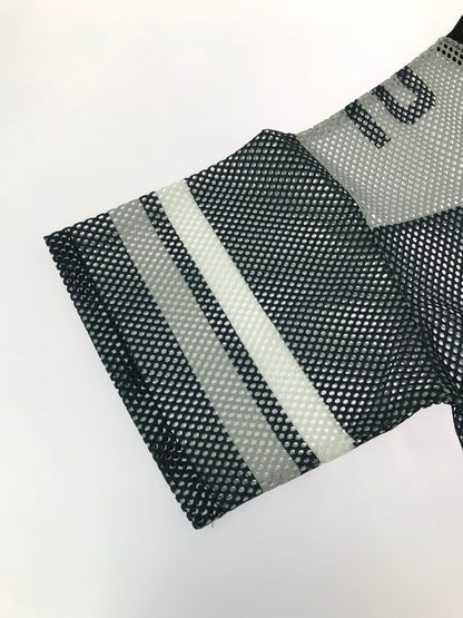 【中古品】【メンズ】 CHILLIN' チリン FOOTBALL MESH JERSEY フットボール メッシュ ジャージ 142-261009-ty-10-tagh サイズ：XL カラー：ホワイト/ブラック 万代Net店